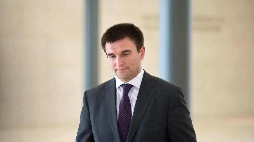 Ukrajinský ministr zahraničí Pavlo Klimkin