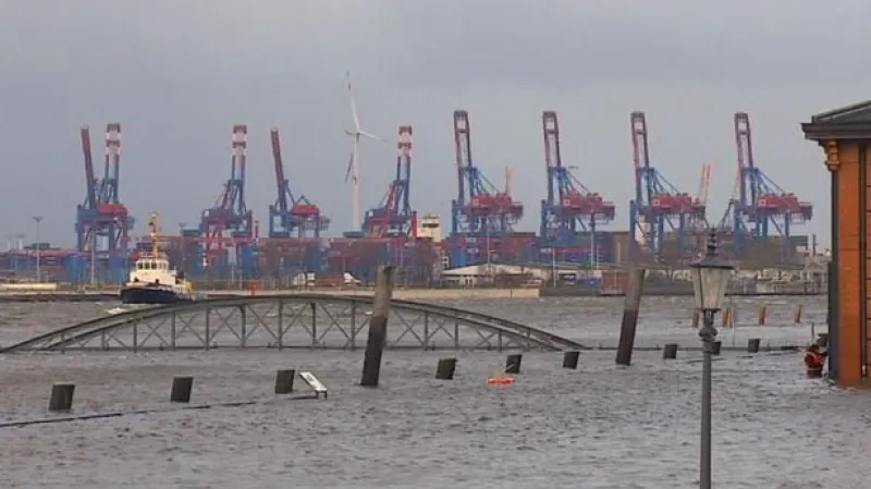 Události o evropských dopadech orkánu Xaver