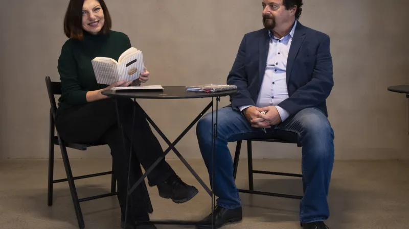 Alena Mornštajnová a Michal Viewegh (2021)