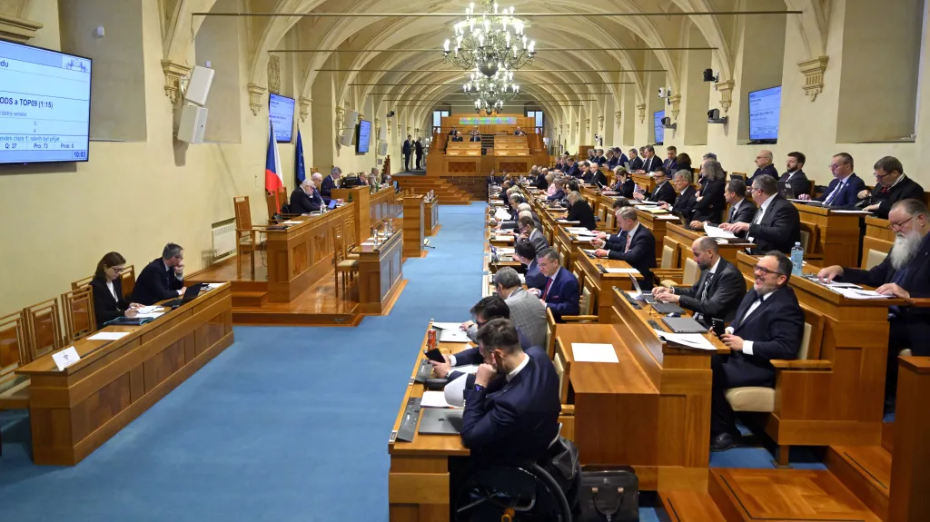 Jednání Senátu (ilustrační foto)