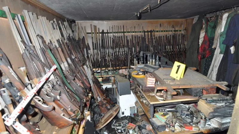 Zbrojní arzenál v Huberově domě