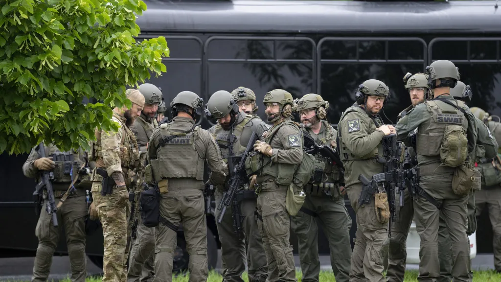 Policie v Minnesotě nedaleko místa střelby