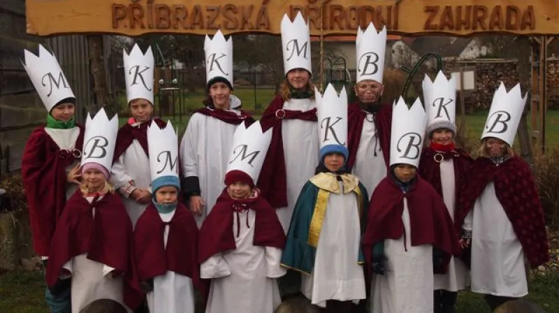 Tříkrálová koleda v Příbrazi