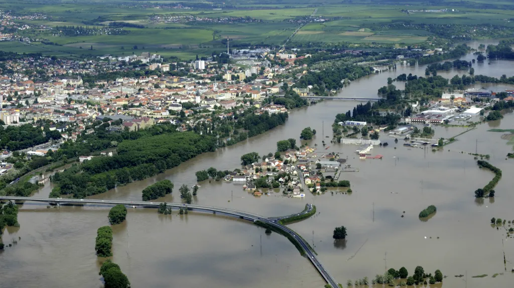 Zaplavené Litoměřice