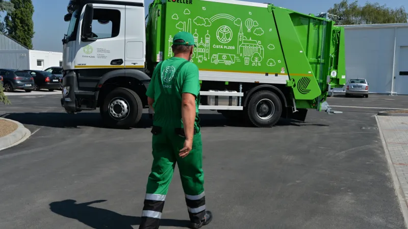 Svoz odpadu zajišťuje společnost Čistá Plzeň