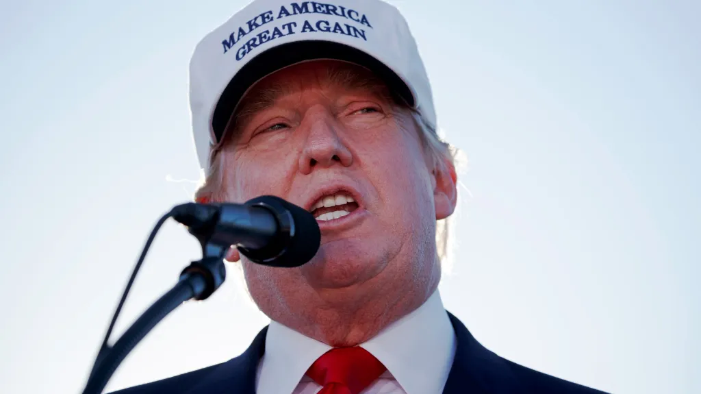 Donald Trump ve městě Naples na Floridě