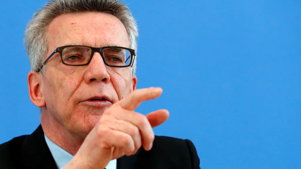 Ministr vnitra Thomas de Maizière