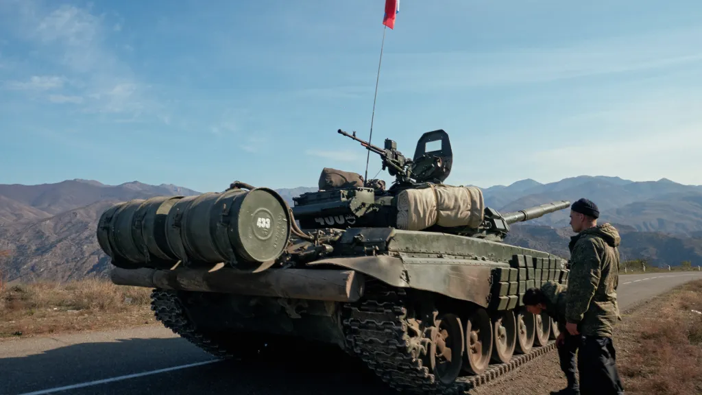 Ruské mírové jednotky v Náhorním Karabachu