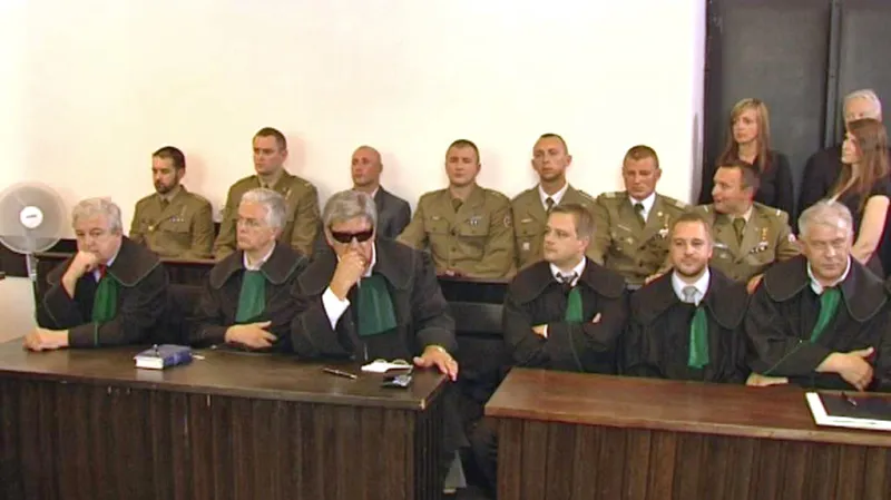 Polští vojáci u soudu