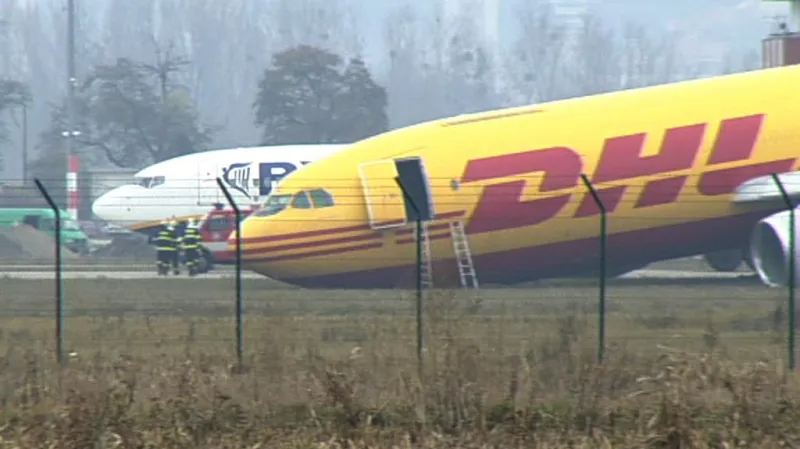 Nehoda letadla na bratislavském letišti