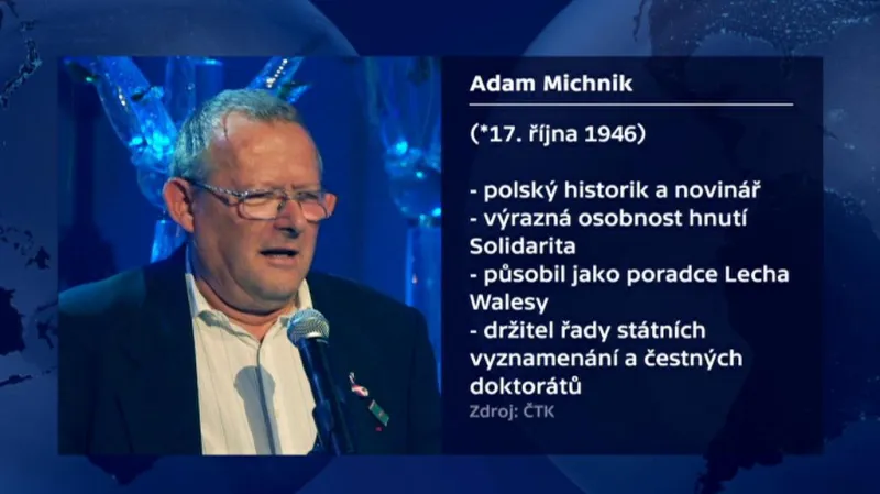 Vizitka Adama Michnika