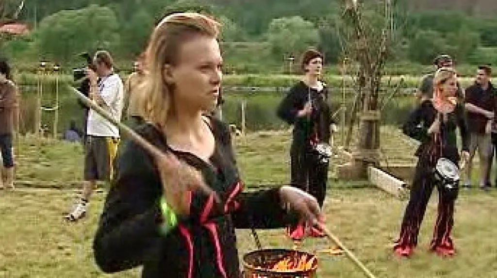 Oslavy slunovratu v pražském Braníku