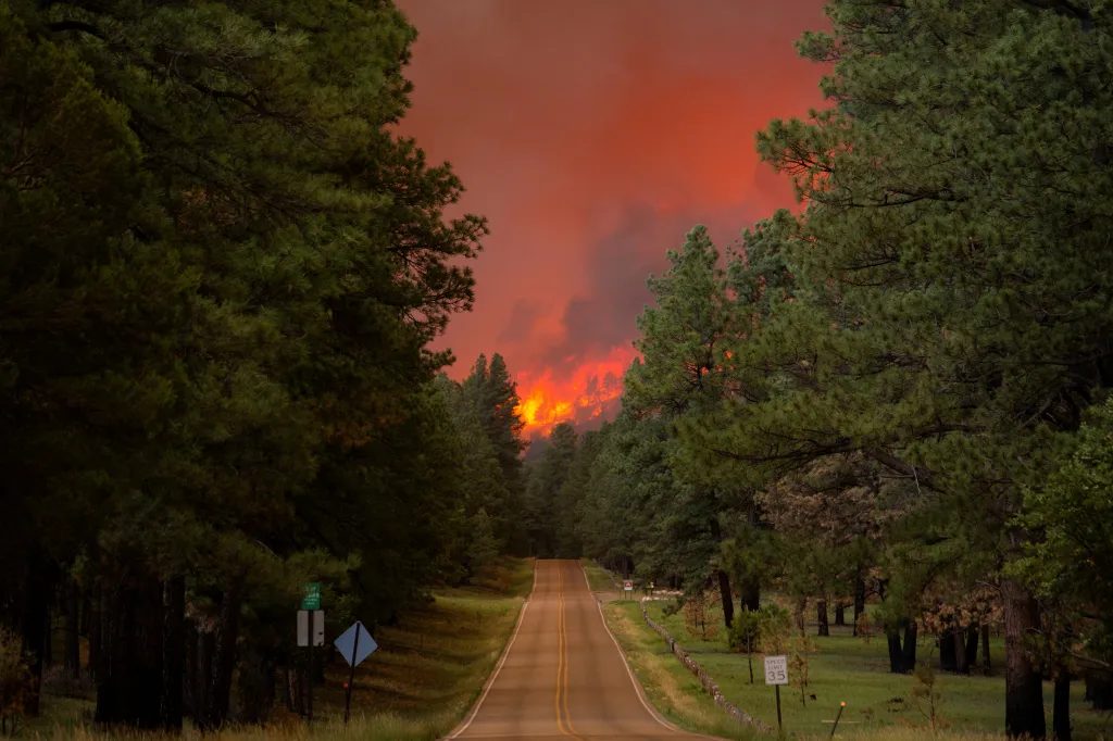 Požár South Fork v Novém Mexiku
