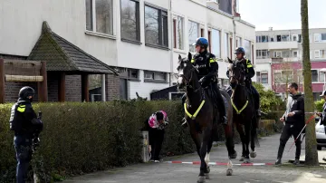 Policisté po střelbě v Utrechtu