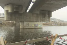 Oprava Barrandovského mostu v Praze bude pokračovat v únoru, omezení pro auta ještě nezpůsobí