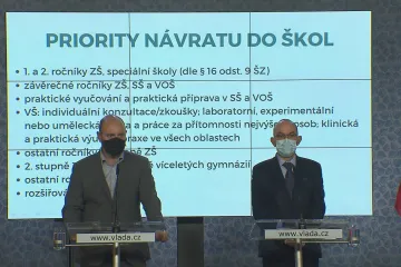 O návratu žáků do lavic Plaga nechce spekulovat, prioritou jsou nejmladší a závěrečné ročníky