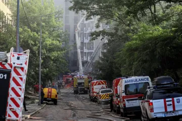 Kyjev zasáhly rakety. Ukrajina hlásí úspěšný zásah Rusů na Donbase