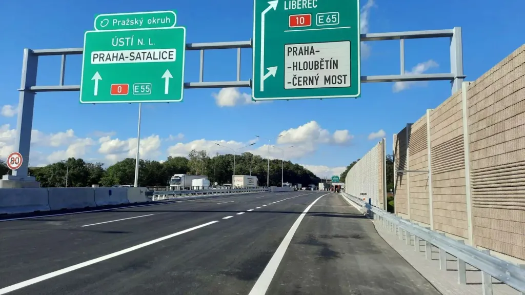 Pražský okruh u Černého Mostu
