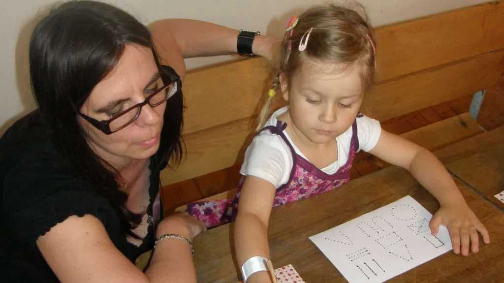 Mělnická muzejní noc - psaní perkem