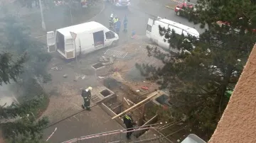 Výbuch v Plzni