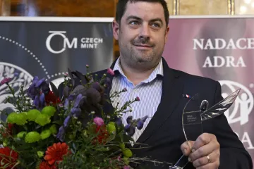 Cenu Michala Velíška dostal David Studnica, který zachránil dva lidi z hořící budovy