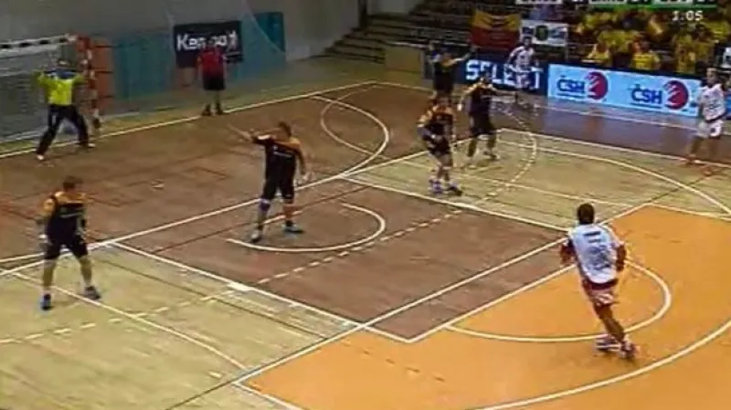 Sestřih házenkářského utkání Brno - Lovosice