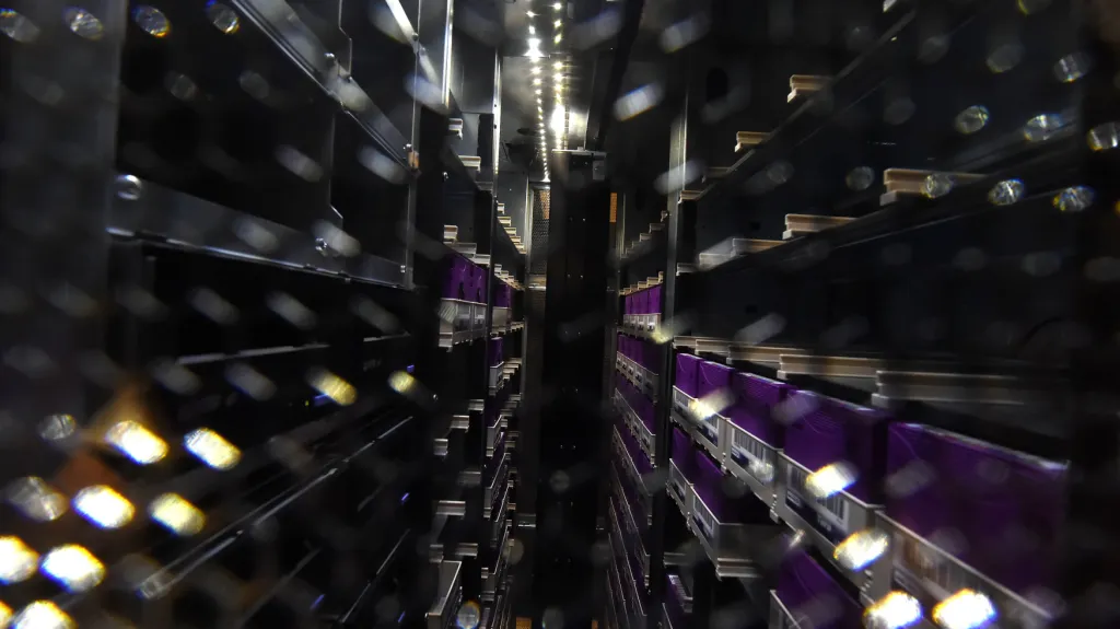 Superpočítačové centrum v Ostravě - datový sál