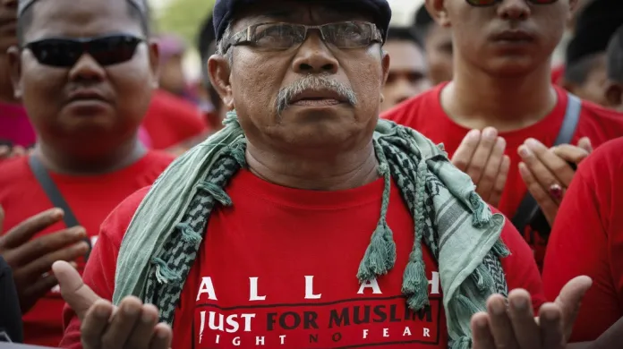 Malajští demonstranti