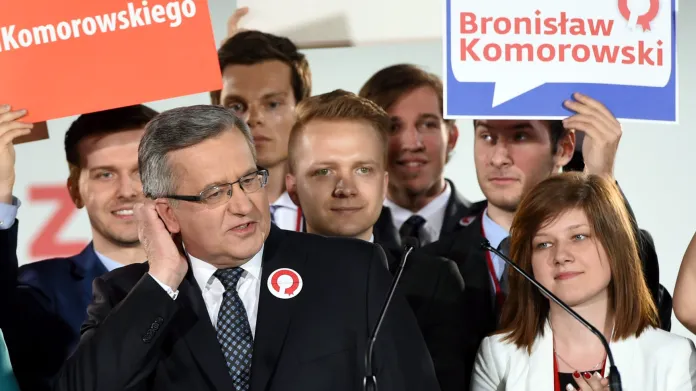 Polský prezident Bronislaw Komorowski