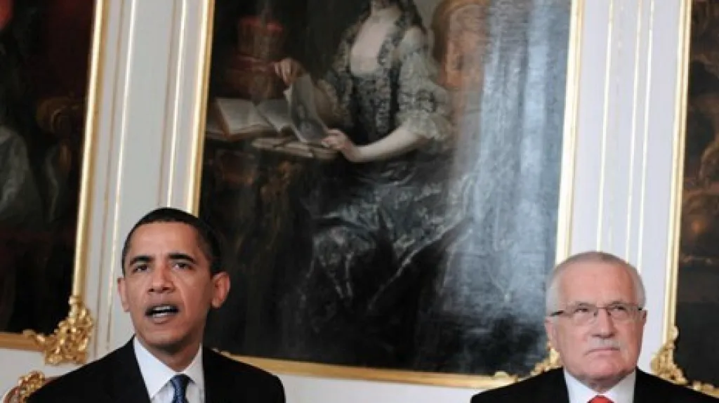 Barack Obama a Václav Klaus