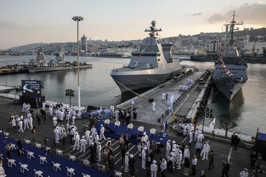 Izrael má ve výzbroji nové vojenské raketové čluny třídy Sa'ar 6. Námořnictvo převzalo první plavidlo ve městě Haifa