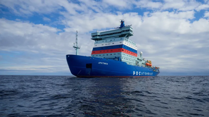 Ruský ledoborec Arktika s jaderným pohonem