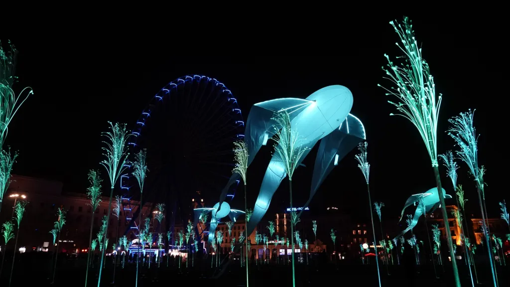 Festival světel ve francouzském Lyonu