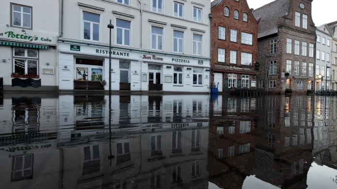 Záplavy v Lübecku
