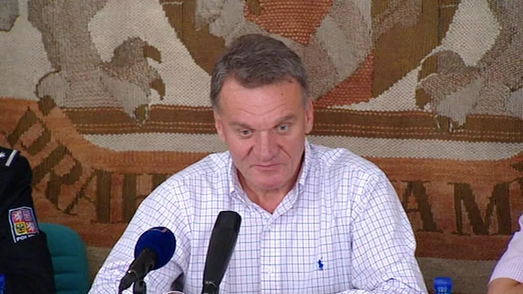 Pražský primátor Bohuslav Svoboda