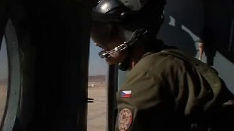 Český voják v Afghánistánu