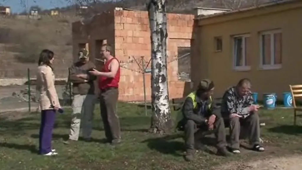 Ubytovna pro bezdomovce v Újezdu u Brna