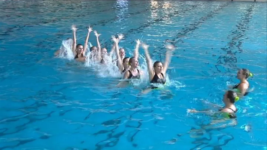 Synchronizované plavání