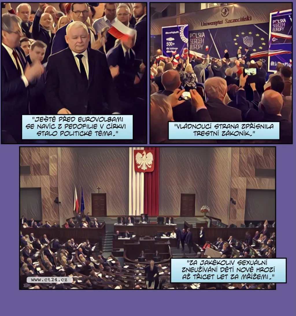 Komiks: Papežův čistič v Polsku