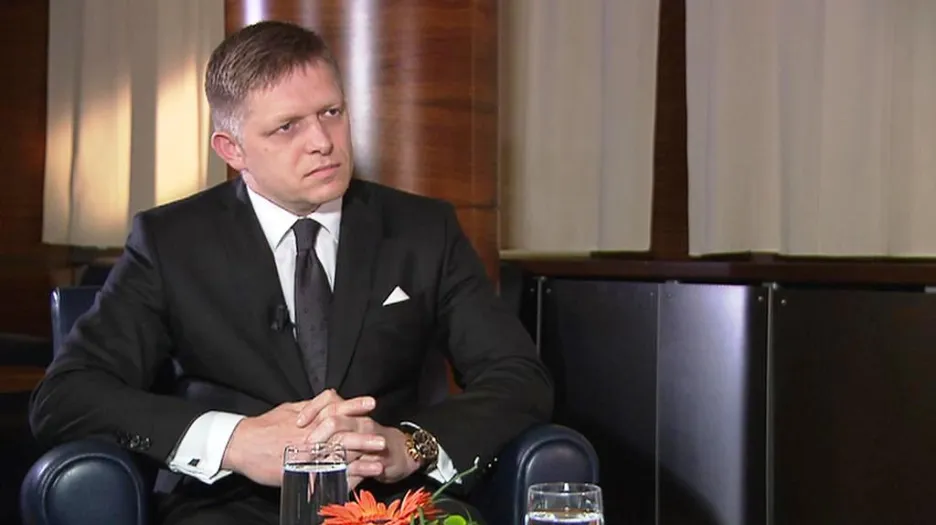 Robert Fico v interview pro Události, komentáře