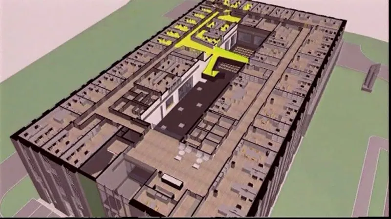 Vizualizace ostravského počítačového centra