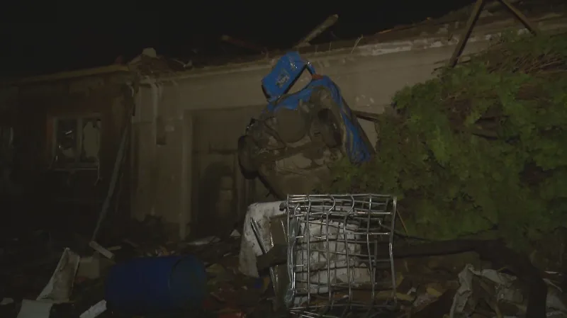 Následky tornáda v hruškách