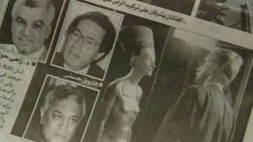 Egyptský tisk o Nefertiti