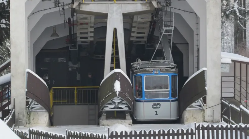 Ještědská lanovka před tragickou nehodou