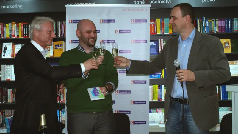 Kmotry knihy byli Ladislav Špaček a Petr Studenovský