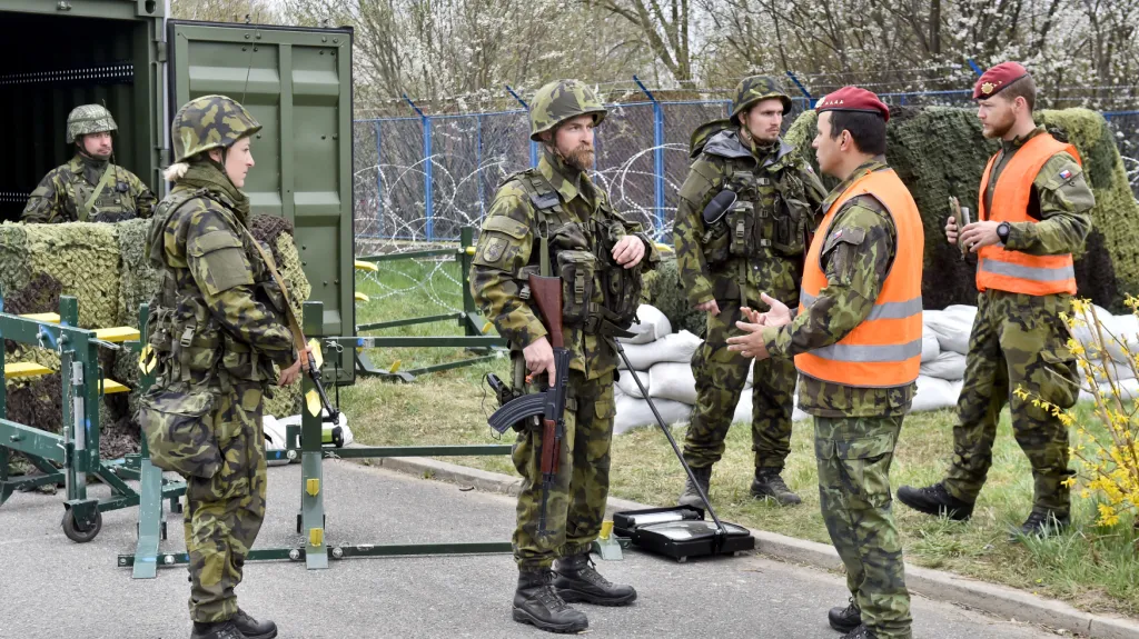 Cvičení příslušníků aktivních záloh Hradba 2018