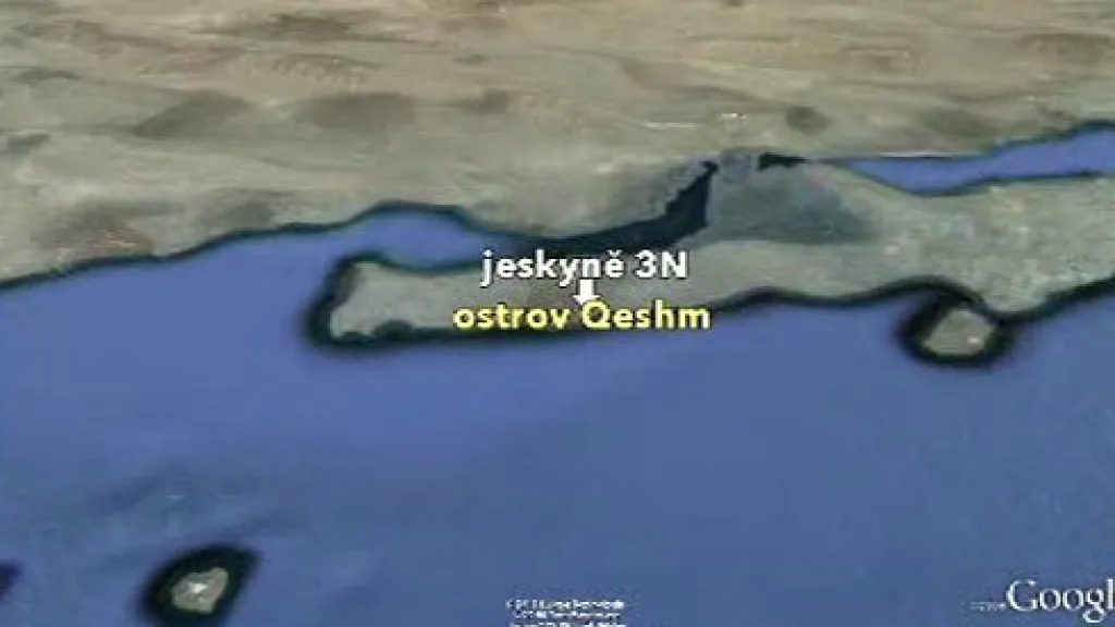 Ostrov Kešm v Perském zálivu