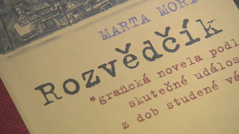 Rozvědčík: grafická novela podle skutečné události z dob studené války