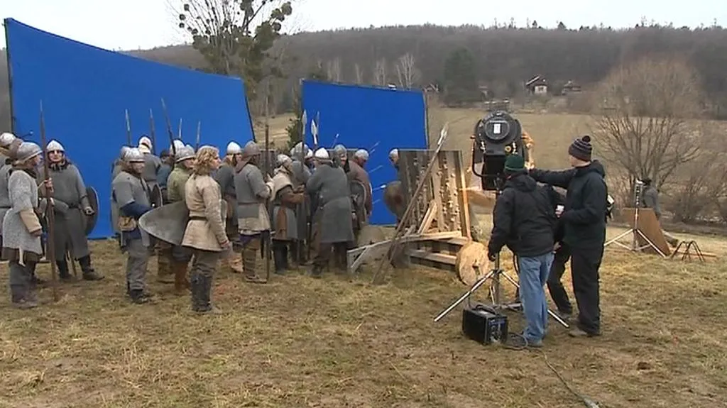 Natáčení dokudramatu o Cyrilu a Metodějovi