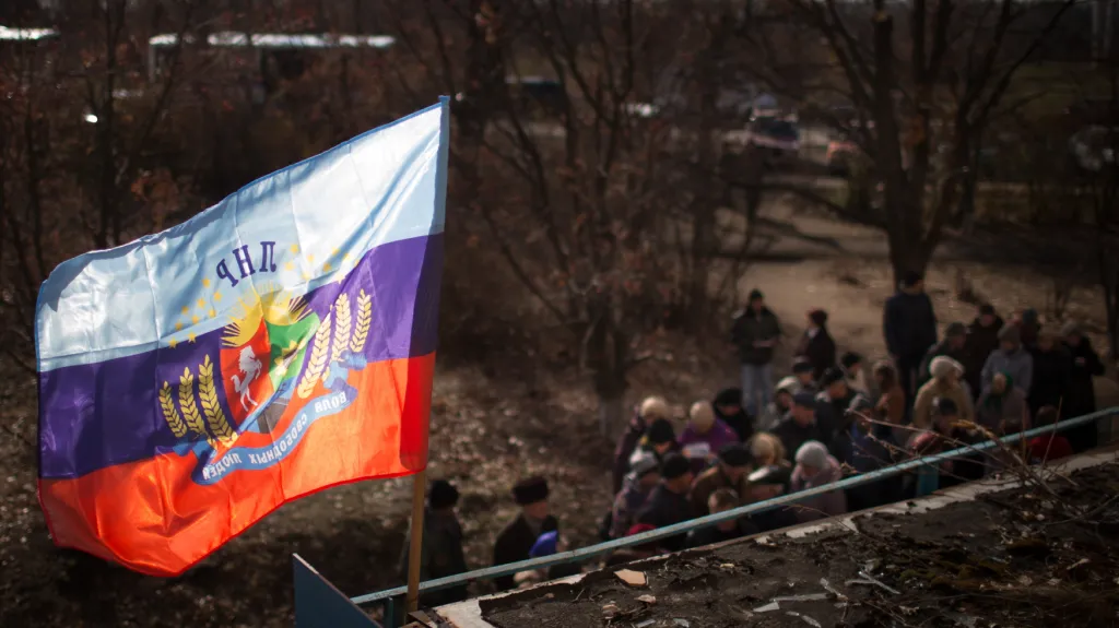Volby separatistů na východě Ukrajiny